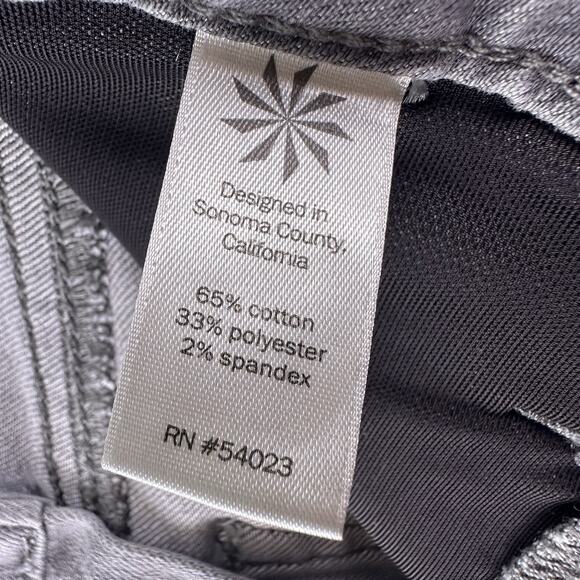 Athleta Jeans Womens 6 Skinny Sculptek Stretch Denim Casual Pockets Comfort Gray - Picture 13 of 15